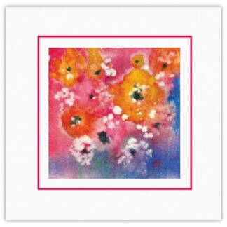 Geschenkkarte "magic flower"