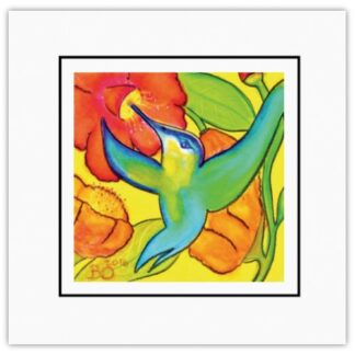 Geschenkkarte "kolibri"