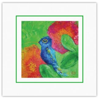 Geschenkkarte "l'oiseau bleu"