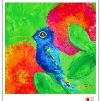 boART Notizblock "l´oiseau bleu"