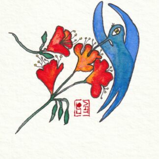 boART Original Kunstwerk "fresia"