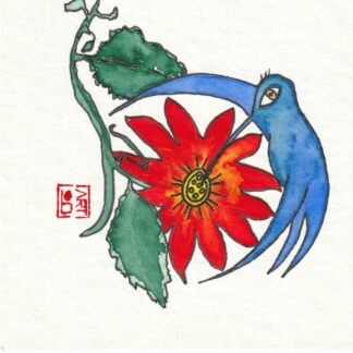 boART Original Kunstwerk "red star"